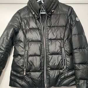 Guess Black Quilted Jacket